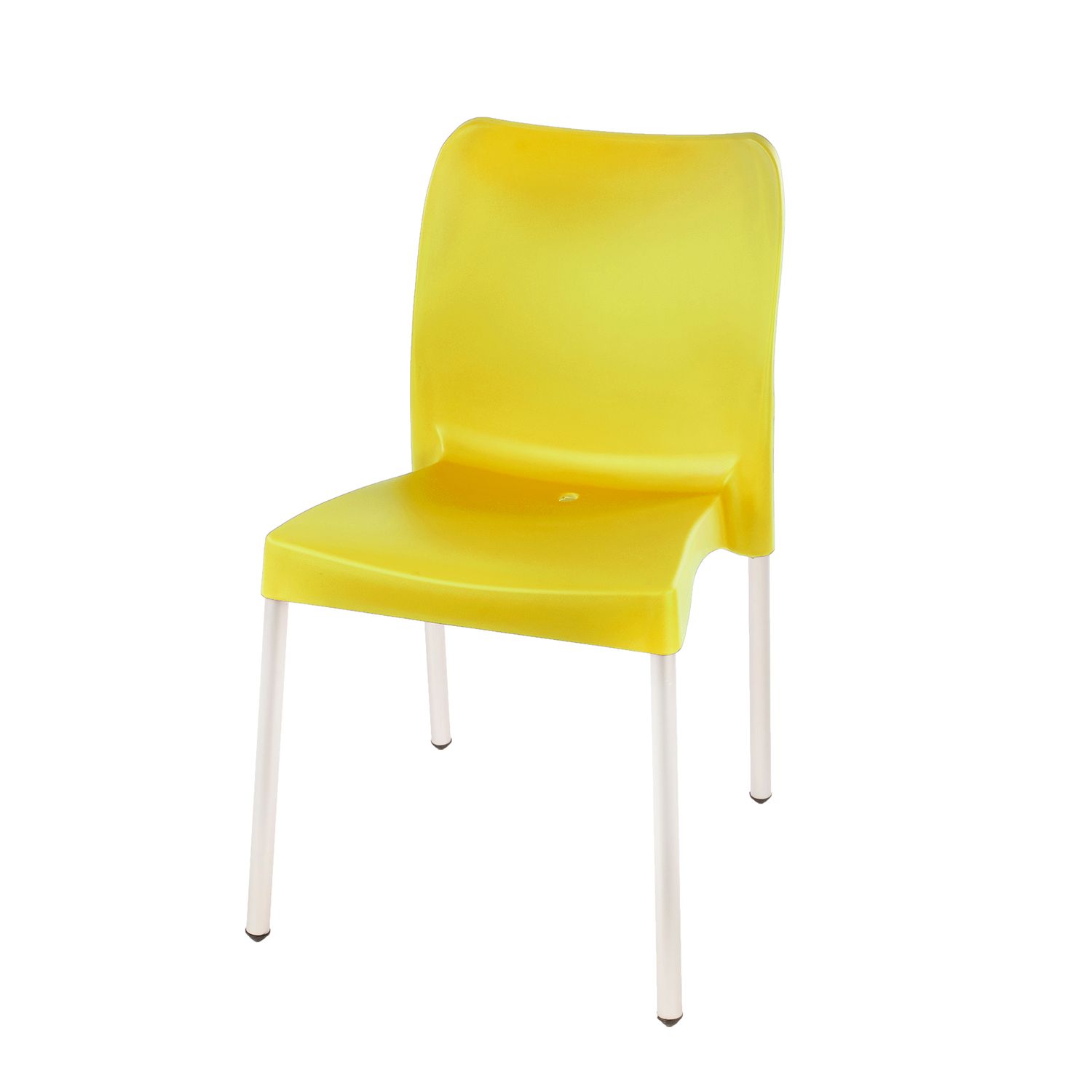 Heavy  Duty  Bistro Chair  - NO ARMRESTS - YELLOW  - Set of 4