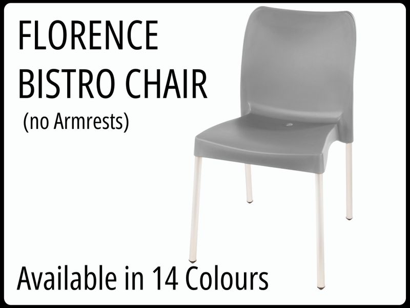 Florence Bistro Chairs - Heavy Duty without Armrests