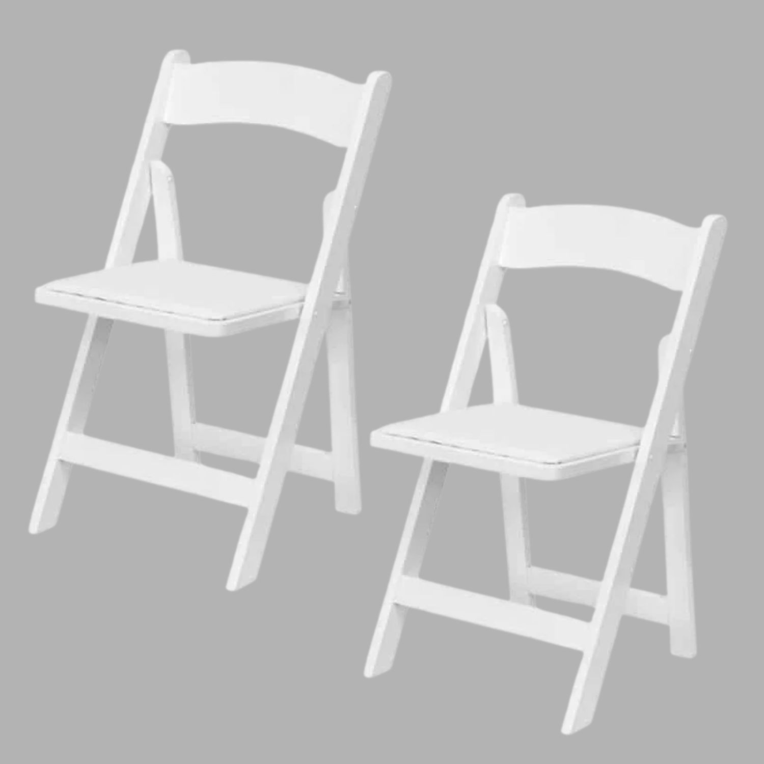 Wimbledon Chairs - White x 2