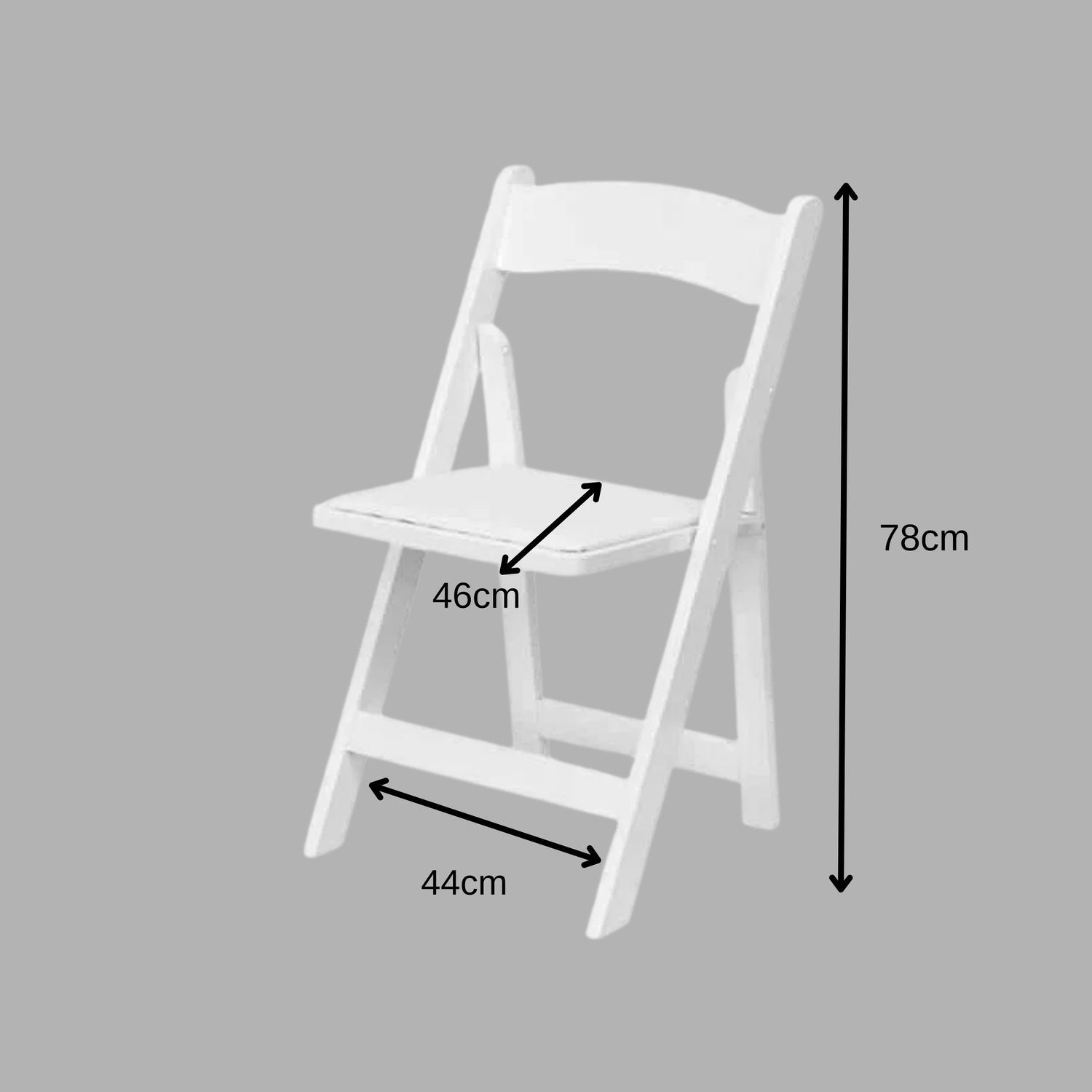 Wimbledon Chairs - White x 1