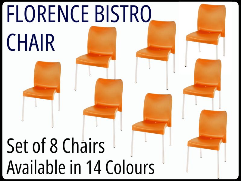 Florence Chairs - Set of 8