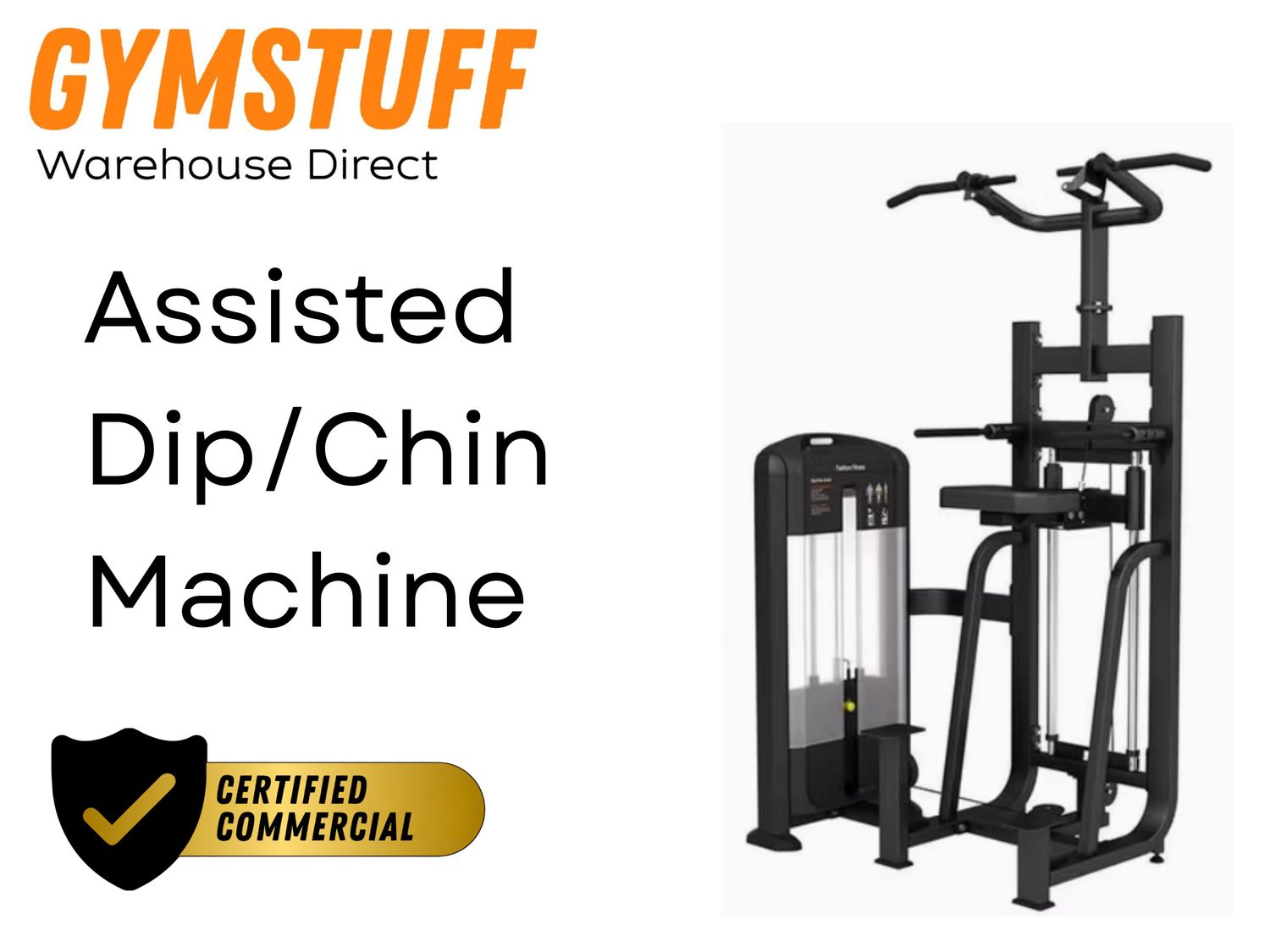 GYMSTUFF - Assisted Dip /Chin-up Machine