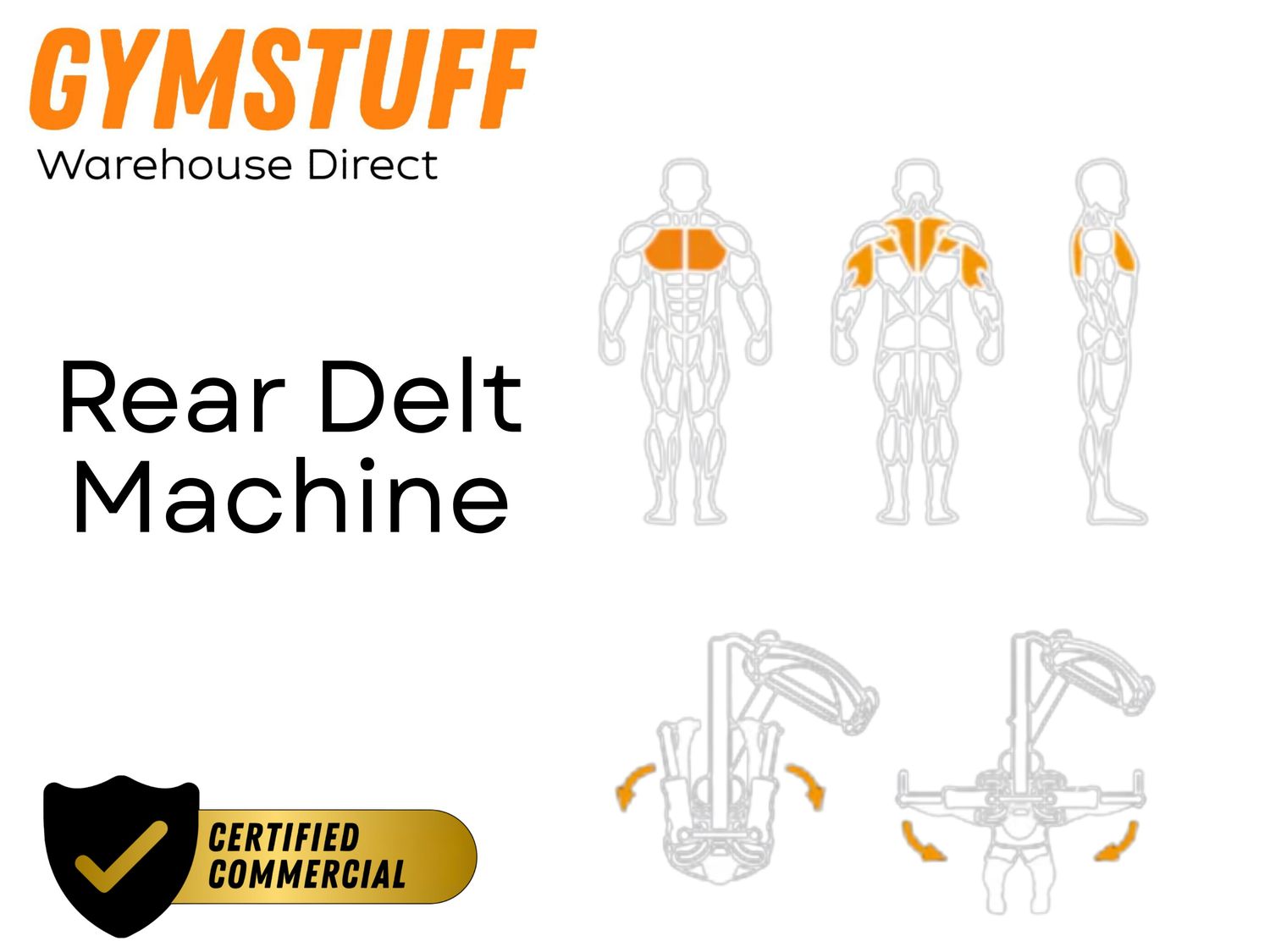GYMSTUFF - Rear Delt Machine