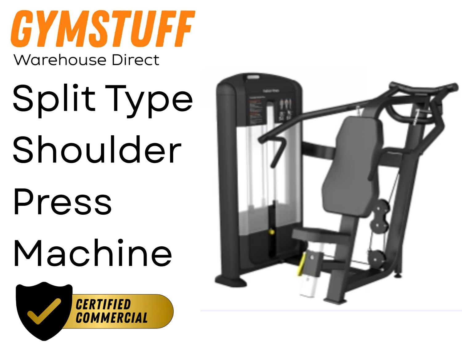 GYMSTUFF - Split Type Shoulder Press Machine