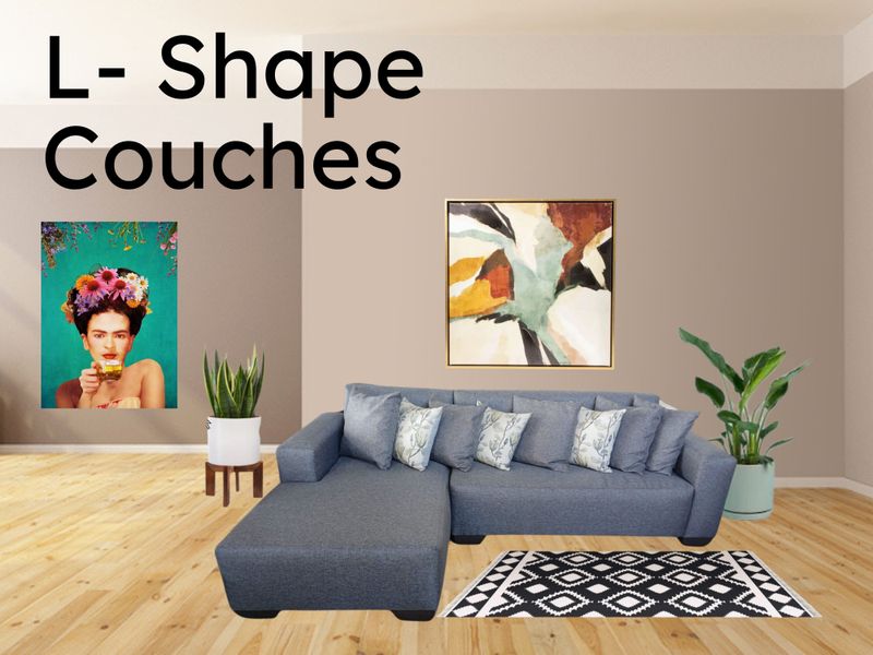 L - Shape Couches