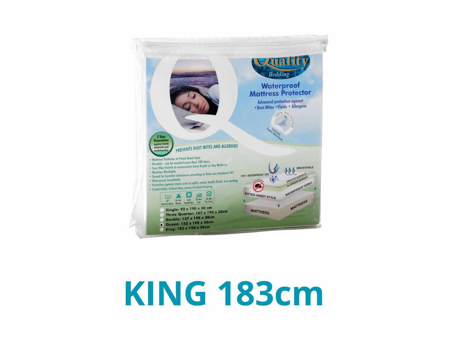 Waterproof Mattress Protectors - King