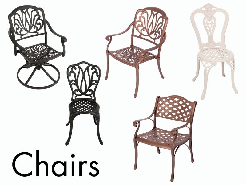 Chairs - Sets of 2  (Can be Purchased as Singles)