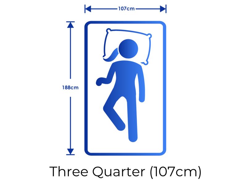 Three Quarter Beds (107cm)
