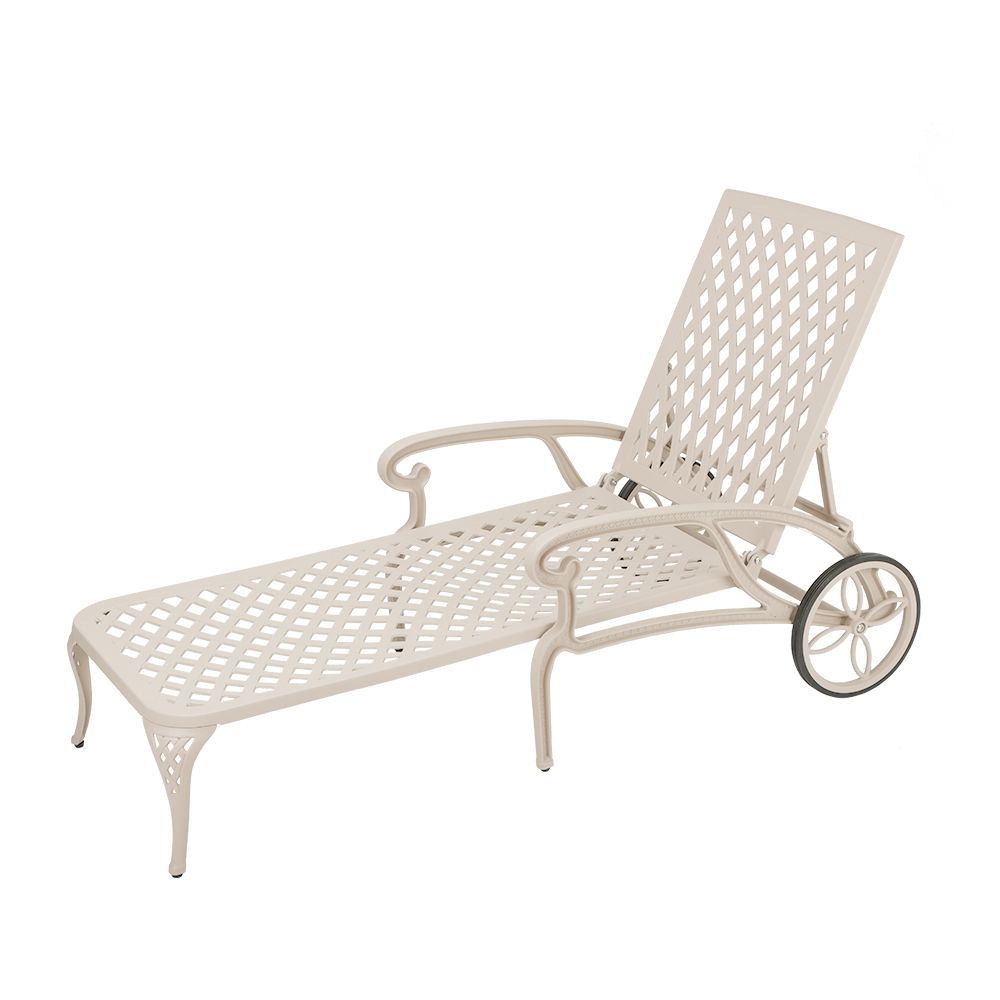 Lattice  Pool Lounger / Recliner   - SAND