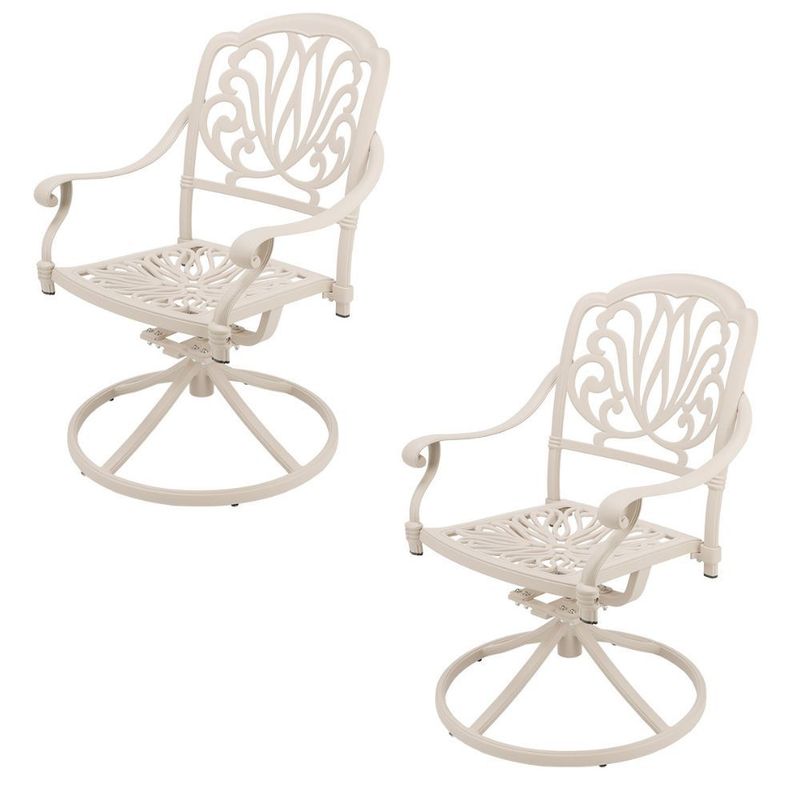 Protea Swivel  Patio Chair - Set of 2  - SAND