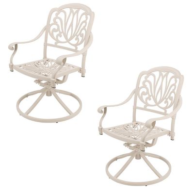 Protea Swivel  Patio Chair - Set of 2  - SAND