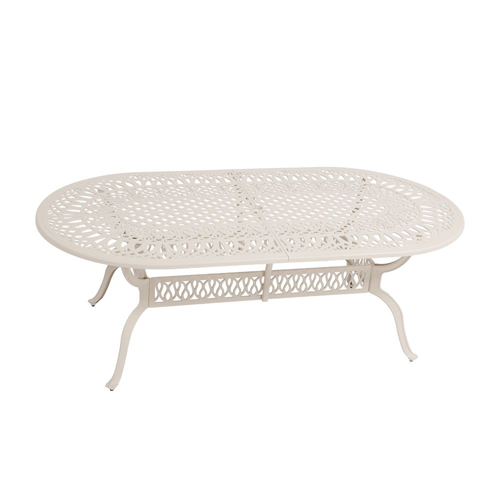 Elizabeth  Patio Table -  214cm x 110cm Oval   - SAND