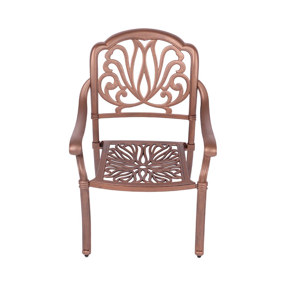 12 Seater Protea  Patio Set with 320cm x 110cm  Lattice Table - COPPER