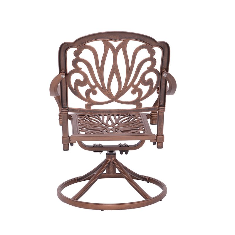 Protea Swivel  Patio Chair - COPPER