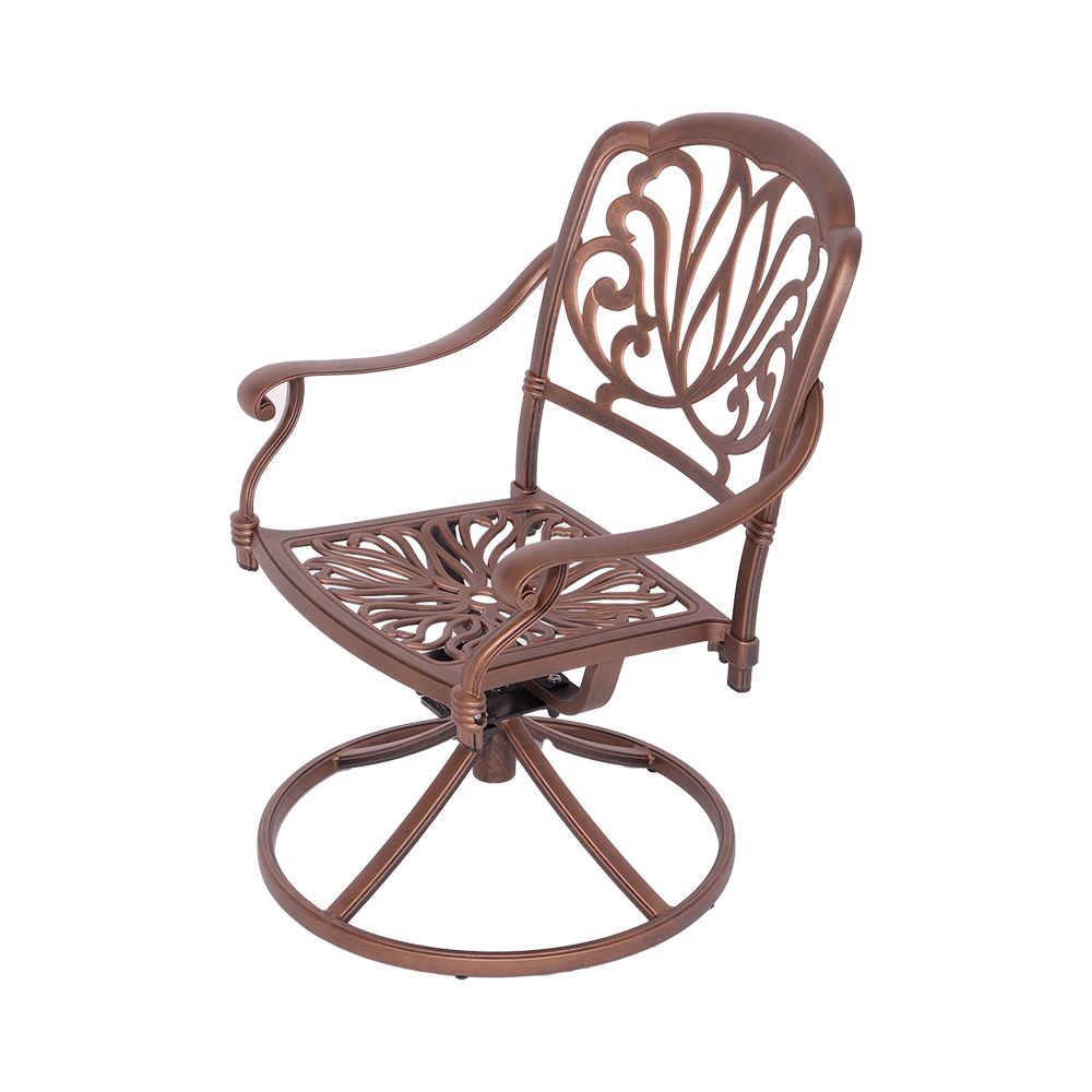 Protea Swivel  Patio Chair - COPPER