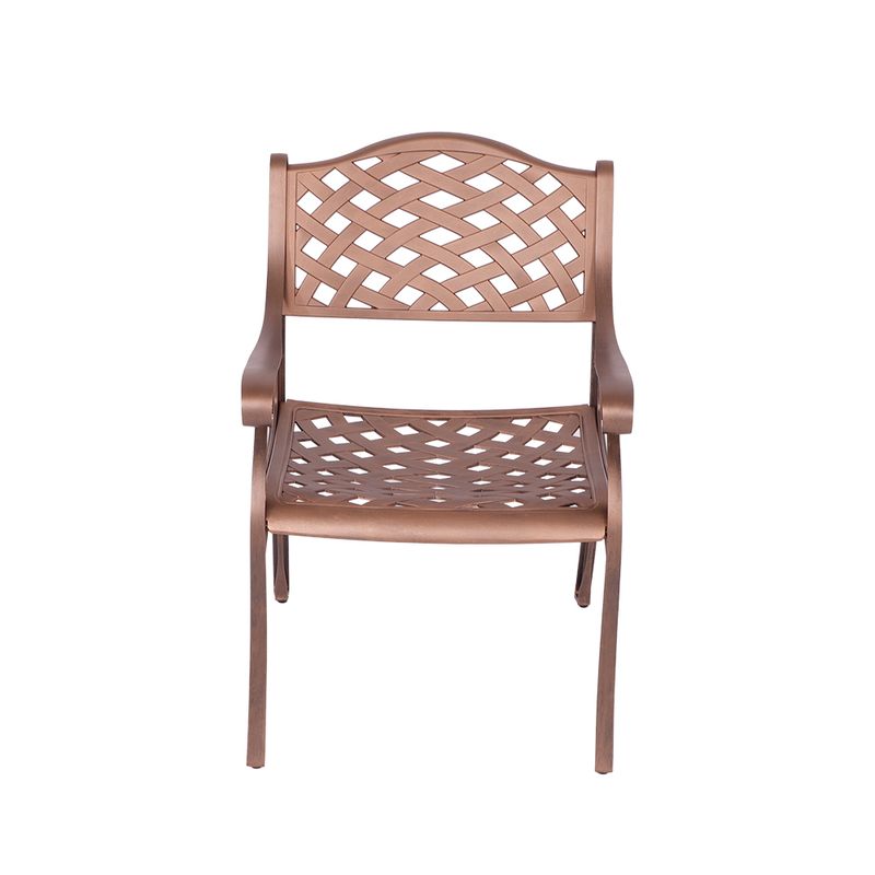 Lattice Patio Chair - COPPER