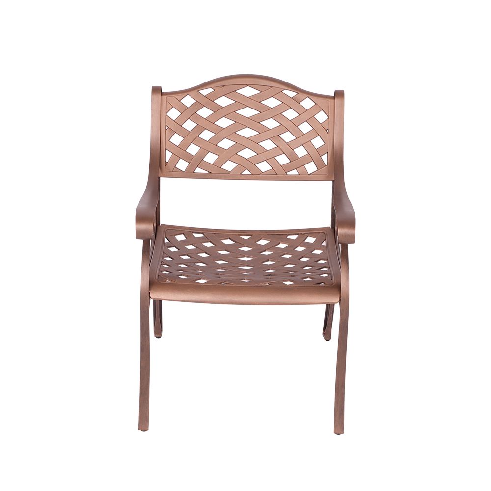 Lattice Patio Chair - COPPER