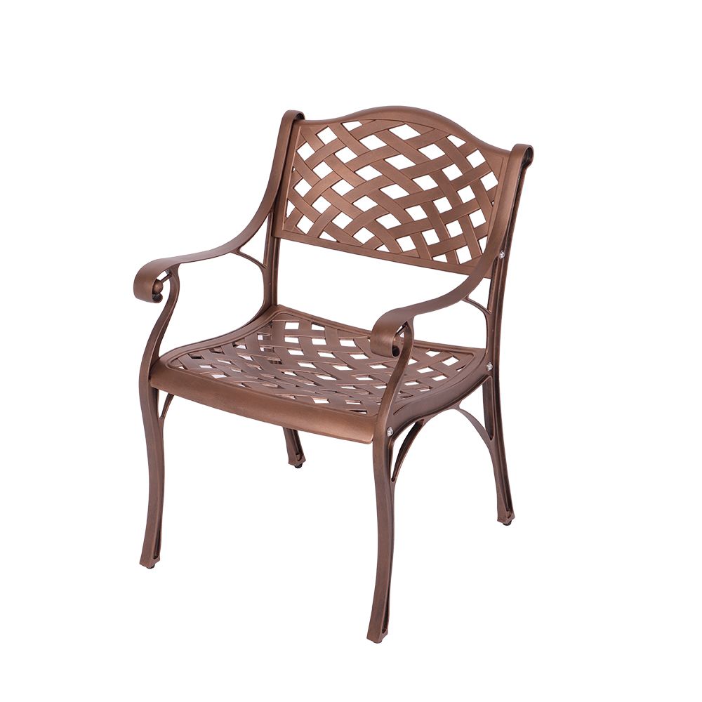 Lattice Patio Chair - COPPER