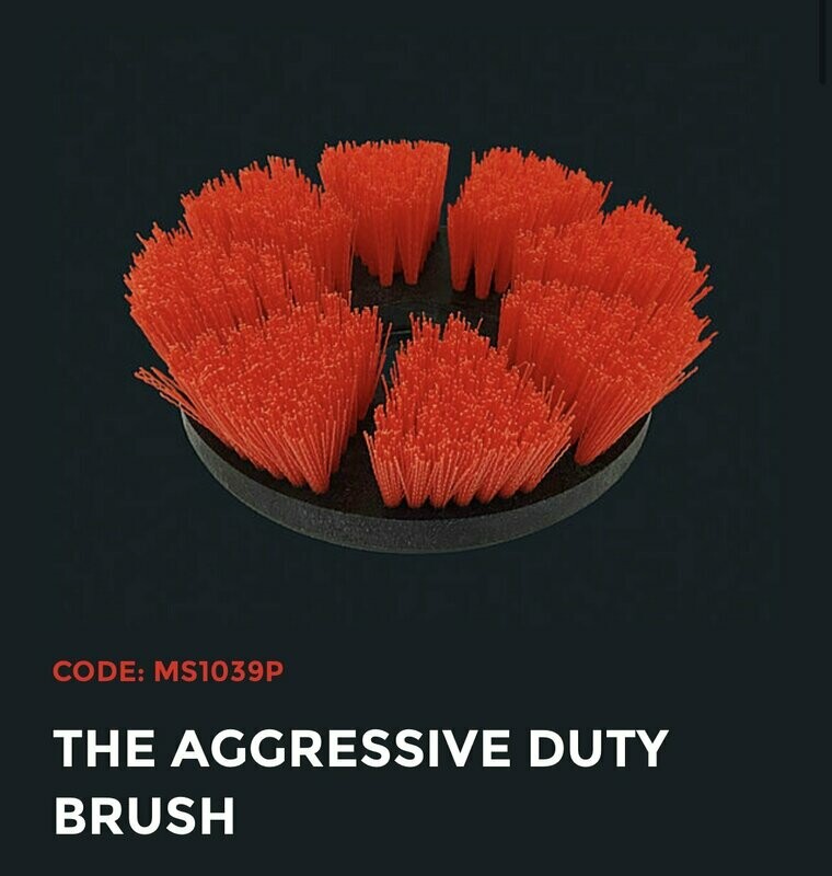 JET3 / M3 BRUSH  Orange Aggressive Duty