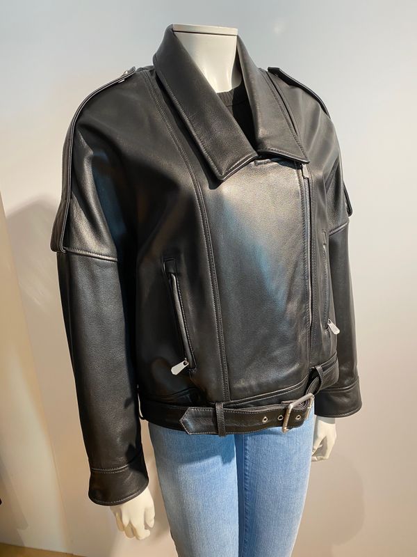 Lederjacke