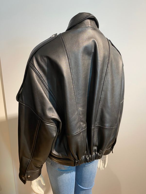 Lederjacke