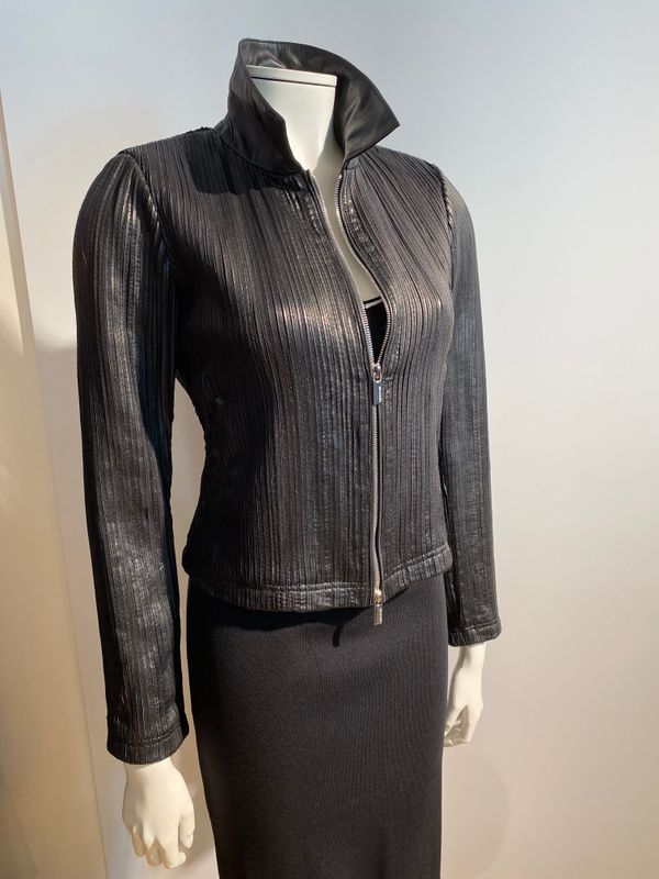 Lederjacke