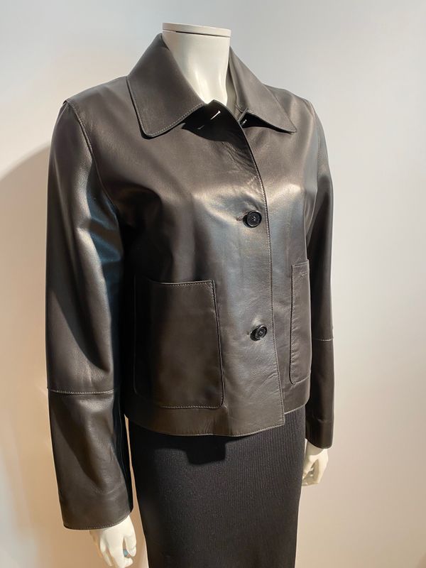 Lederjacke