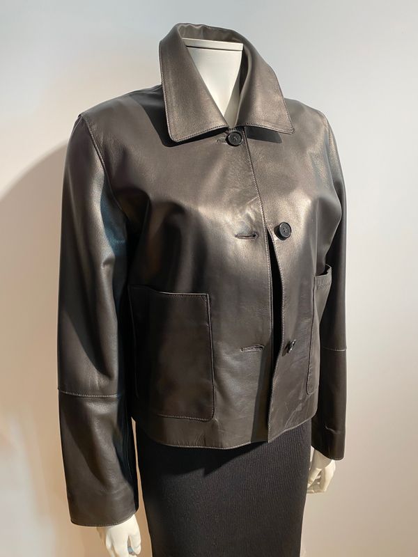 Lederjacke