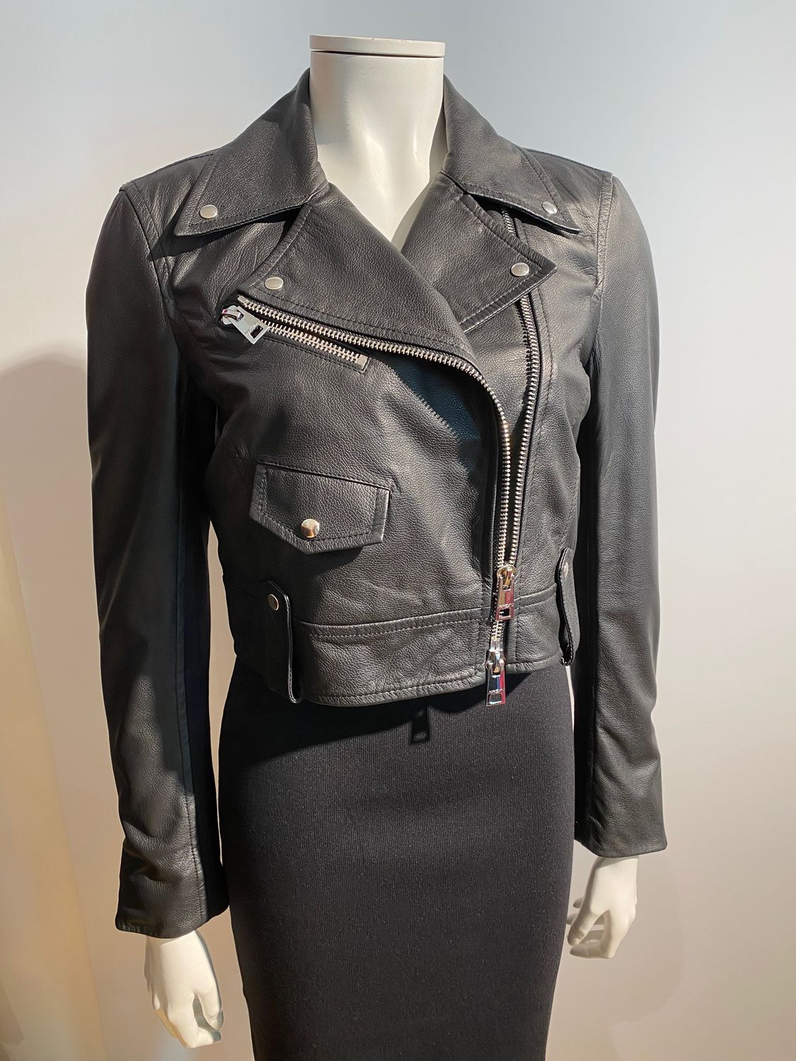 Lederjacke