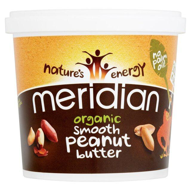 MERIDIAN 100% Organic Peanut Butter [1Kg] (2 Pack Super Saver)