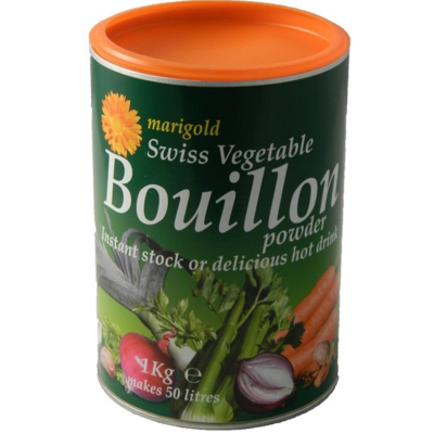 Marigold Swiss Vegetable Bouillon - Gluten Free 1 kg [2 Pack Super Saver]