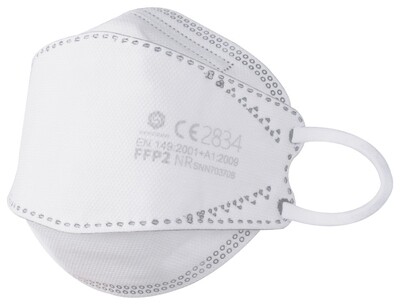 FFP2 NR CE Particulate Respirator Mask [5-Pack]