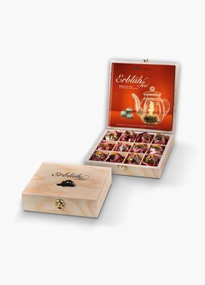 CREANO Wooden Box White Tea [12 Pcs]