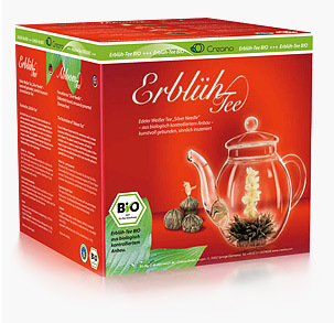 CREANO Thermal Pot Gift Pack White Organic Tea