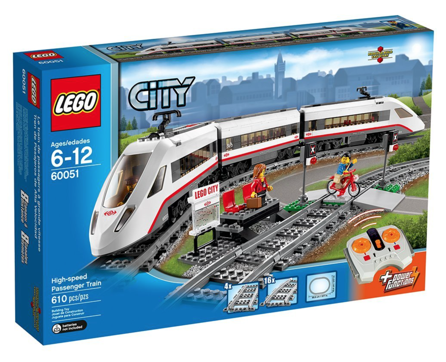LEGO 60051 City High-Speed Passenger Train