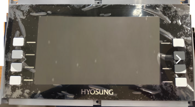 LCD ASSEMBLY WITH ELECTRONICS
