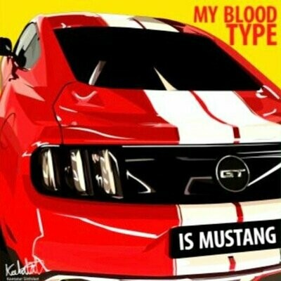 Mustang red