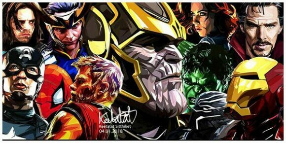 MARVEL 2 pieces