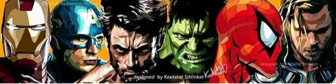 SUPERS HEROS MARVEL 4 SETS