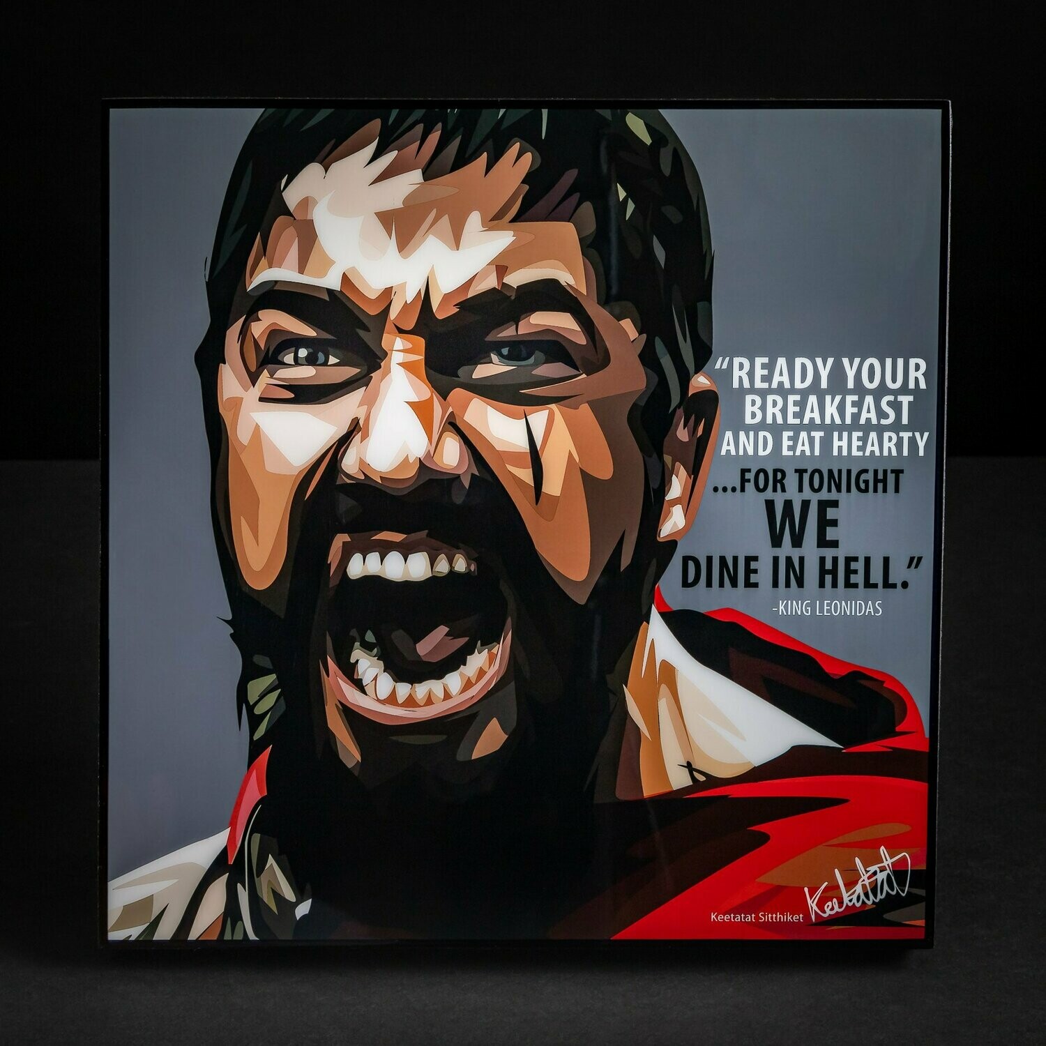 Tableau 300  king Leonidas