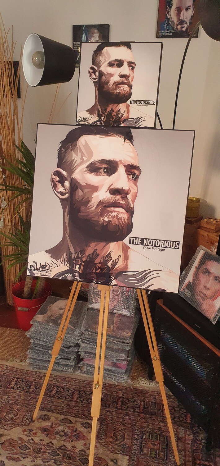 CONOR McGREGOR 50X50