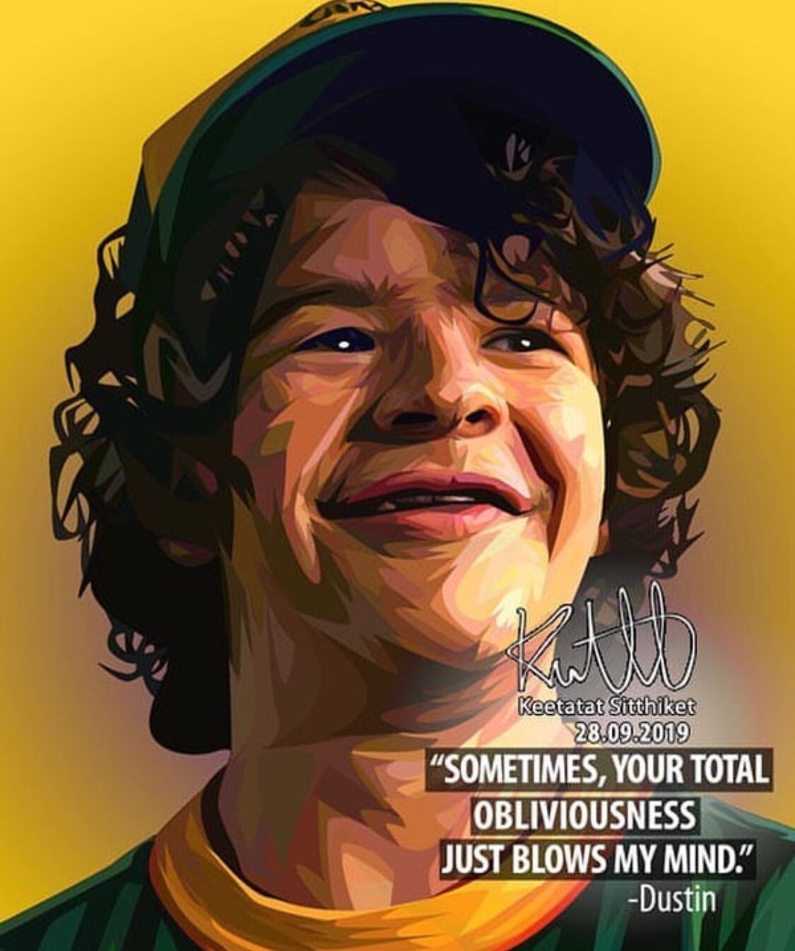 Stranger things Dustin
