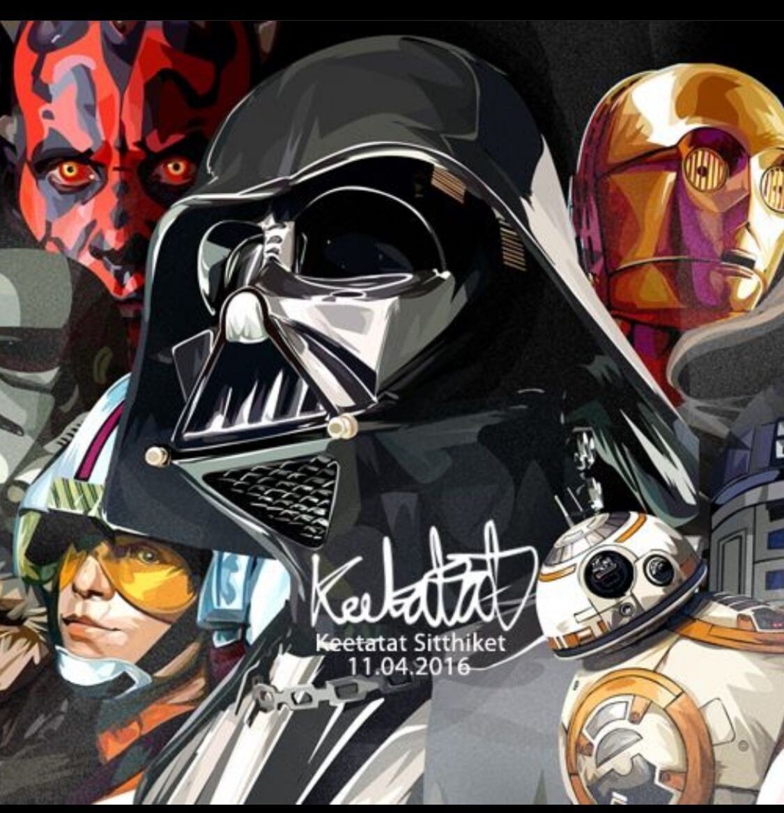STAR WARS 2 pieces