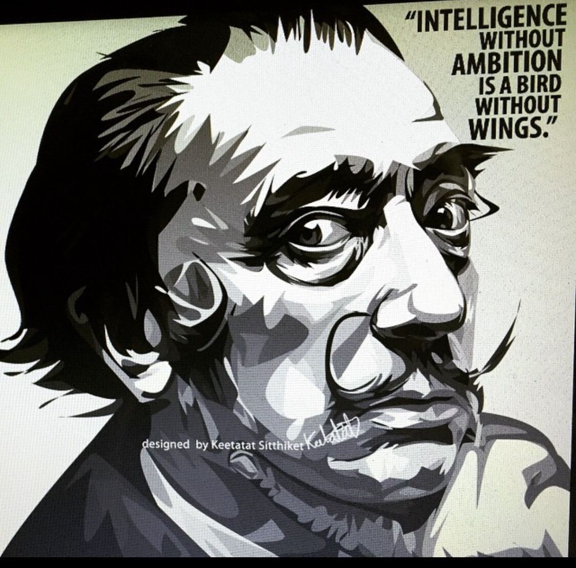 DALI noir et blanc