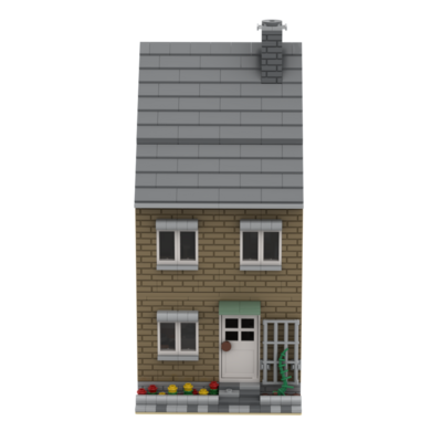 B-Ware + Fehlteile: Kleine Villa - 1500+ Klemmbausteine