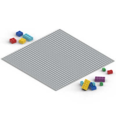 Grundplatte 32x32 und 16x32 in verschiedenen Farben