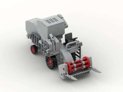 Anleitung für Oldtimer Mähdrescher by de_brickbuur