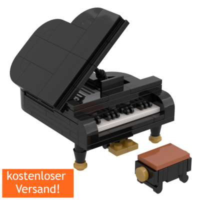 Little Piano, 130+ Klemmbausteine (Restware Polybag)