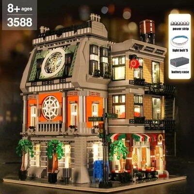 Mould King 16037 Sanctorum des Doktors, 3588+ Klemmbausteine