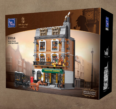 Pantasy 85014 Sherlock Holmes Baker Street, 3087+ Klemmbausteine